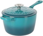 Crock-Pot 3 Qt Enamel Cast Iron Sau