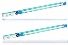 Wipro Garnet 20W LED Batten for Living Room & Bedroom | Bright & Energy Efficient Tubelight for Home | Cool Day Light (6500K) with 2000 lumen|4Feet, Pack of 2