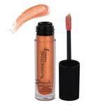 Summit.g Golden Peach Plumping Lip Gloss with Vitamin E for Moisturizing Lips| Lip Plumper with Strong pigment for long-lasting Shimmery Finish| Lifter Gloss with Hyaluronic Acid for Women