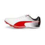 PUMA Men's Evospeed Sprint 14 Sneaker, Puma White-puma Black-puma Red, 13