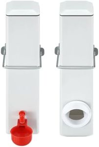 Pet Scene Chicken Water Feeder 4L Automatic Gravity Feeder Water Dispenser for Poultry Food Drinker Chook Chick Duck Drinking Cup Plastic