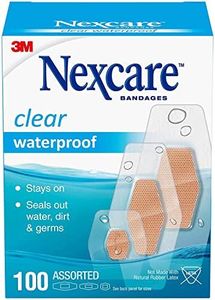 Nexcare Waterproof Bandages Assorted Sizes - 100 ct, Pack of 2