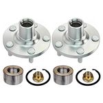 AutoShack Front Wheel Hub Bearing Pair of 2 Driver and Passenger Side Replacement for 2000-2005 Toyota Celica 2003-2013 Matrix 2003-2018 Corolla 2003-2010 Pontiac Vibe 1.8L AWD FWD 5-Lug HB1030600PR