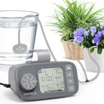 DIAFIELD Automatic Watering System for 15 Potted Plants, Indoor Watering System for Plants, Automatic Drip Irrigation Kit with 30-Day Programmable Water Timer, LCD Display & Power Supply