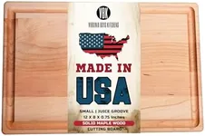 Made in USA Solid Maple Wood Cuttin