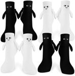 4 Pairs Magnetic Socks, Couple Gift