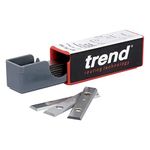 Trend Professional Rota-Tip Replacement Blades, 49.5mm Length, 9.0mm Width, 1.5mm Thickness, Pack of 10, RB/H/10