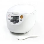 Zojirushi NS-WAC18 Micom Fuzzy-Logic (Uncooked) 10-Cup Rice Cooker and Warmer, 1.8-Liters