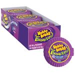 HUBBA BUBBA, Grape Flavoured Bubble Gum, 56g, Tape Roll, 12 Packs