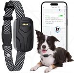 MASBRILL Dog GPS Tracker, Pet Activity Tracker with GPS+WIFI+LBS Position Tracking, Multiple Smart Alerts, Historical Trace Playback, Monitor Activity & Geo-fence, Suitable for all Dogs and Cats