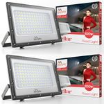 Murphy Steller LED 100W LED Flood Light, IP65 Rated Outdoor Light Pack of 2 (Cool White, BIS Approved)