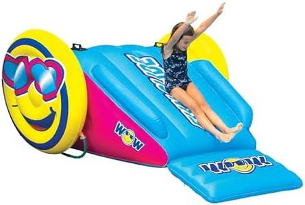 Wow Sports Fun Inflatable Backyard Water Slide - 94 x 66 in - Built-in Sprayers - Durable Vinyl - Kids & Adults