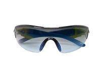 PUTHAK Full Eye Protected Goggle Unisex Kids Sunglasses Black lens Age (Blue, 8 to 15) yrs.