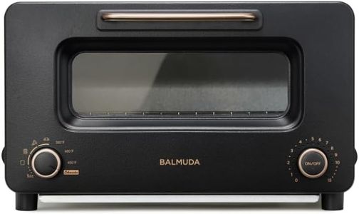 BALMUDA The Toaster Pro | Steam Oven Toaster | Compact Size 14.1″W × 12.6″D × 8.2″H | 6 Modes: Shokupan, Golden Toast, Pizza, Croissant, Oven, Salamander Grill | (Baking Tray Sold Separately) | Black
