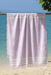 madake Bamboo Ultra Soft & Thin Turkish Towel-160x75cm|Quick Dry, Super Absorbent, Anti Bacterial|Extra Large Bath Towel for Men & Women|Ideal for Bath, Travel, Gym, Beach, Pool, & Yoga|Light Lavander