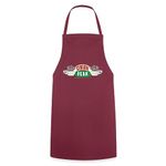 Spreadshirt Friends Official Central Perk Apron, One Size, bordeaux