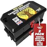 Pest X Pro Hollow – 2X Empty Rat Bait Box for Block, Pasta, or Grain Bait, Refillable & Reusable Tamper-Resistant Rodent Station for Indoor & Outdoor Use, Professional Grade, Safe & Versatile
