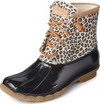 Sperry Top-Sider Women's Saltwater Boots, Animal Print, 8.5