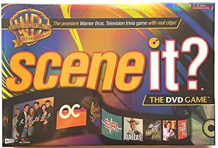SCENE IT - WB Warner Bros 50th Anniversary DVD Game with Real Clips on the Trivia