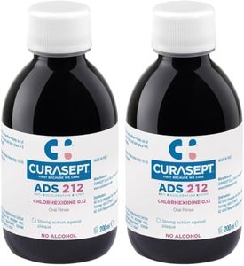 Curasept ADS 212 Chlorhexidine Mouth Rinse 200 ml (Pack of 2)