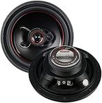 AudioPipe CSL-1623AR 6.5 Inch 330 Watts Max Power Tri Axial Car Audio Speaker Pair with 4 Ohm Impedance and 70 to 21kHz Frequency Range