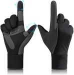 FanVince Winter Gloves for Men Women - Upgraded Touch Screen Cold Weather Thermal Warm Glove for Running Driving Cycling Hiking, Large (Men) - X-Large (Women)