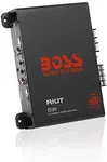 BOSS Audio Systems R1004 Riot Series 4 Channel Amplifier Car Audio - Class A/B, 400 High Output, 2-8 Ohm Stable, High/Low Level Inputs, Full Range