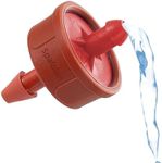 60PCS 4 GPH Pressure Compensating Drip Irrigation Spot Watering Drippers/Emitters, Self-Cleaning Constant Flow Drip Irrigation Emitters Heads Irrigation Drippers Parts for Drip Irrigation System