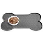 PWTAA Dog Food Mat Anti-Slip Silico
