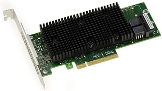 Kalea-INFORMATIQUE Tarjeta controladora PCIe 3.1 SAS + SATA + NVMe de 12 GB con 8 Puertos internos. Modelo OEM 9400-8i