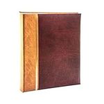 Kenro Grace Classic Photo Album for 300 Photos 6x4 / 10x15cm Red Faux Leather Slip-In Pages and Memo Space - KD111RD