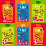 Ella's Kitchen Baby Rice Mixed Case Selection Stage 1 from 4 Month 6 x 120g