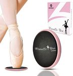 Ballet Pirouette Disc for Dancers - Portable Turn Disc for Dancing on Releve, Gymnastics and Ice Skaters - for Better Pirouette Technique, Releve, Turns and Dance Spinning (Pink with box)