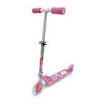 Zinc Two Wheeled Folding Light Up Explorer Scooter - Unicorn