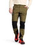 RevolutionRace Men's Nordwand Trousers, Durable Trousers for Hiking, Walking, Exploring and All Other Outdoor Activities, Dark Olive, M