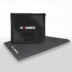 DEFIANCE - Charcoal Grey Microfibre Sports Towel With Net Storage Bag 80cm x 40cm Compact, Lightweight, Super Absorbent With Ultra Fast Drying, Perfect For The Gym, Camping, Beach, Yoga, And Hiking