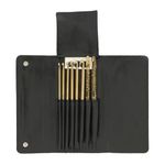 Addi Crochet Hook Set, Metal, Gold, 3.5