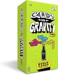 Cards Vs Gravity Pro: Includes Travel Bag and Extra Cards | Fun Family Game for 2-8 Players, Best Holiday & Thanksgiving Game - Online Exclusive Version with Extra Cards