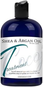 cocojojo 8 Oz Shea & Argan Oil Treatment Contains Argan Moroccan Oil