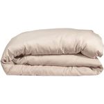 Silvon Anti-Acne Silver Infused Premium Duvet Cover- Smart Fabric Naturally eliminates 99.97% of Odor and Acne-Causing Bacteria - Breathable & Ultra Soft Supima Cotton Sheets (Full, Sand)