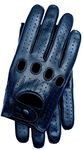 Riparo Men's Touchscreen Texting Leather Driving Gloves (X-Small, Black)