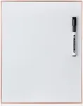 Mr. Pen- Dry Erase Board, 14” x 11”, Rose Gold Aluminum Frame with a Black Dry Erase Marker, White Board Dry Erase, Magnetic Dry Erase Board, Small White Board Small Dry Erase Board for Wall