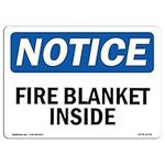 OSHA Notice Sign - Fire Blanket Ins