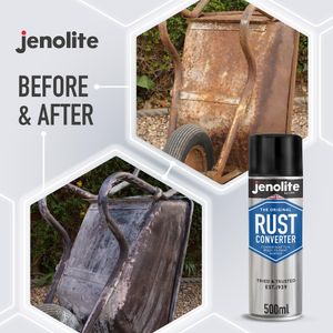 Jenolite Rust Converter Spray 400ml – Corrosion Treatment