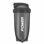 ACUNA Protein Shaker Bottle 600ml | Premium Shaker Bottles With Steel Ball For Smooth Protein Shake, Secure Lid Leakproof Protein Shaker Bottles Ideal Gym & Fitness Workout Partner (Black)