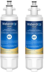 Waterdrop Plus 469690 ADQ36006101 NSF 53&401 Certified Refrigerator Water Filter, Replacement for LG® LT700P®, Kenmore® 9690, ADQ36006102, 46-9690, LFXS30766S, WSL-3, FML-3, RFC1200A, Pack of 2