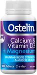 Ostelin Calcium & Vitamin-D3 + Magnesium 100 Tablets