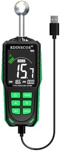 Pinless Moisture Meter for Drywall for Wood and Wall; Ball type Moisture Readers