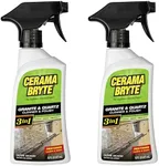 Cerama Bryte Granite and Quartz Daily Clean & Shine Safely Also Use On Marble Soapstone Quartz Quartzite Slate Limestone Corian Laminate Tile Countertop, 16 Ounce (2 Pack)