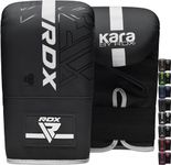 RDX Bag Gloves for Heavy Punching Training, Maya Hide Leather KARA Punch Mitts for Sparring, Boxing, MMA, Muay Thai, Kickboxing, Focus Pads and Double End Speed Ball Workout